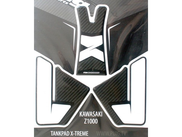 Tankpad PUIG Extreme do Kawasaki Z1000 14-19 (trzyczęściowy) | PUIG.pl