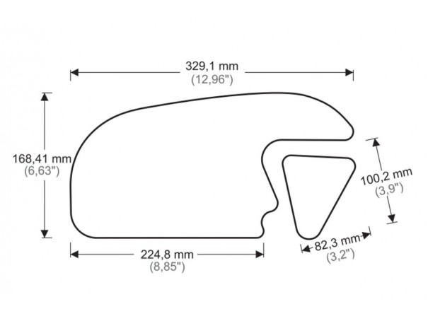 Tankpady boczne PUIG do Honda CBR600RR 13-16 | PUIG.pl