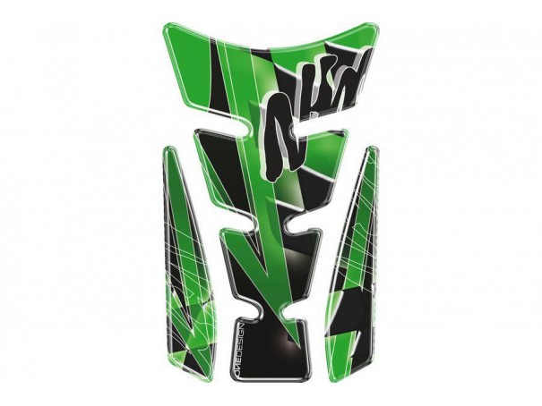 Tankpad PUIG Wings, wzór Kawasaki Ninja | PUIG.pl