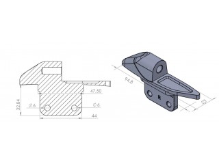 Adapter lusterek PUIG...