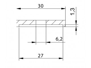 Adapter lusterek PUIG...