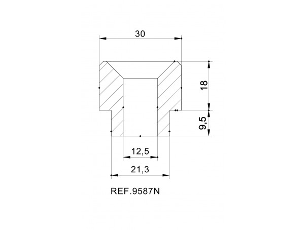 Adapter lusterek PUIG Hi-Tech IV / Tracker (9587N, lewy lub prawy) | PUIG.pl