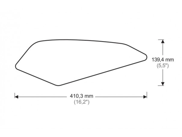 Tankpady boczne PUIG do BMW R1200RS 14-19 | PUIG.pl