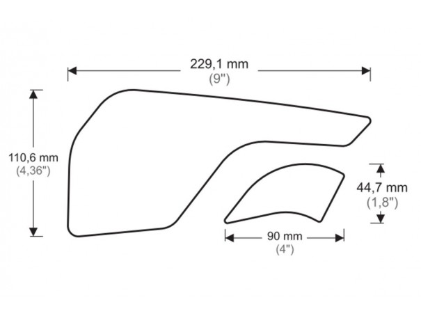 Tankpady boczne PUIG do Triumph Tiger 1200 16-21 | PUIG.pl