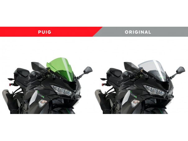 Szyba sportowa PUIG do Kawasaki ZX10R 08-10 / ZX6R / 636 09-23 | PUIG.pl