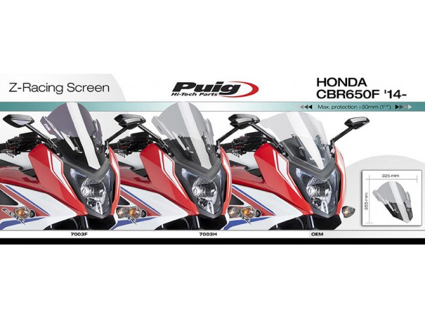 Szyba sportowa PUIG do Honda CBR650F 14-18 | PUIG.pl