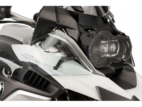Deflektory boczne górne owiewki do BMW F850GS / R1200GS / R1250GS (do zwykłych kierunkowskazów) | PUIG.pl
