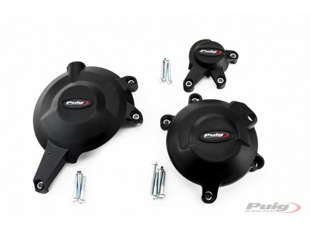 Pokrywy dekli silnika PUIG do Kawasaki ER-6N 06-16 | PUIG.pl