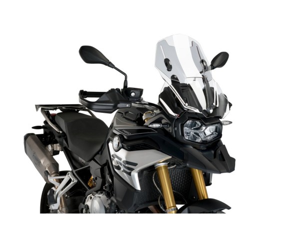 Szyba turystyczna PUIG do BMW F750GS / F850GS / Adv. 18-24 (ze spoilerem, za OEM Touring) | PUIG.pl