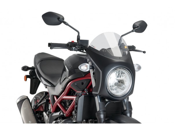 Owiewka PUIG Retrofairing do Suzuki SV650 16-26 (czarna)