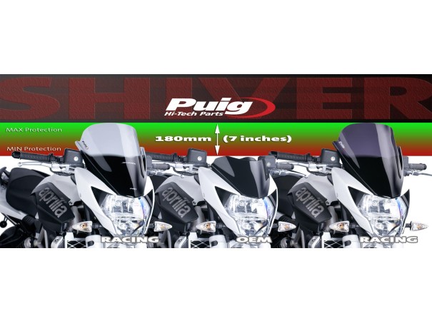 Szyba turystyczna PUIG do Aprilia Shiver 750 10-16 | PUIG.pl
