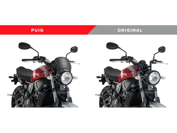 Owiewka PUIG Retroplate (mocowana do lampy) | PUIG.pl