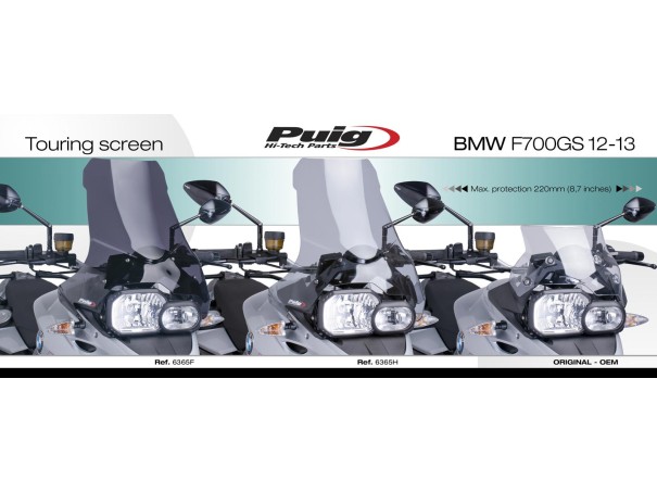 Szyba turystyczna PUIG do BMW F700GS 12-17 | PUIG.pl