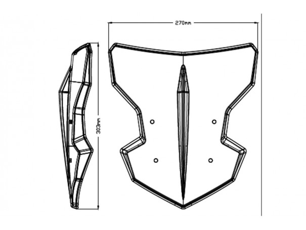 Owiewka PUIG do Yamaha MT-03 20-26 | PUIG.pl