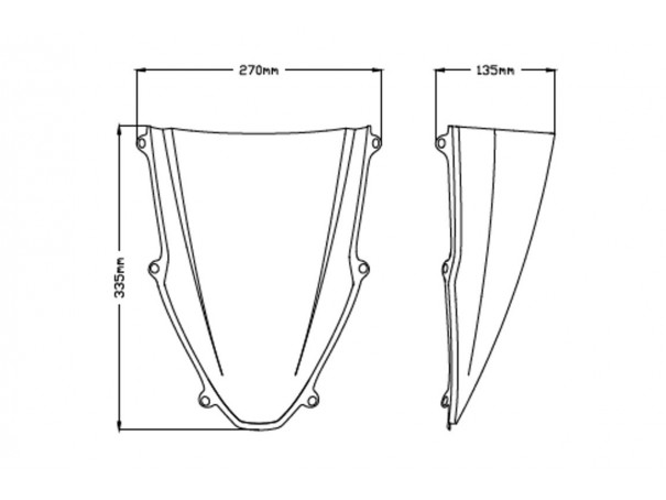 Szyba sportowa PUIG do Honda CBR1000RR 20-25 | PUIG.pl