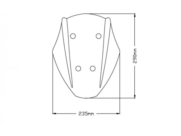 Owiewka PUIG do Ducati Diavel 1260 19-23 (Sport) | PUIG.pl