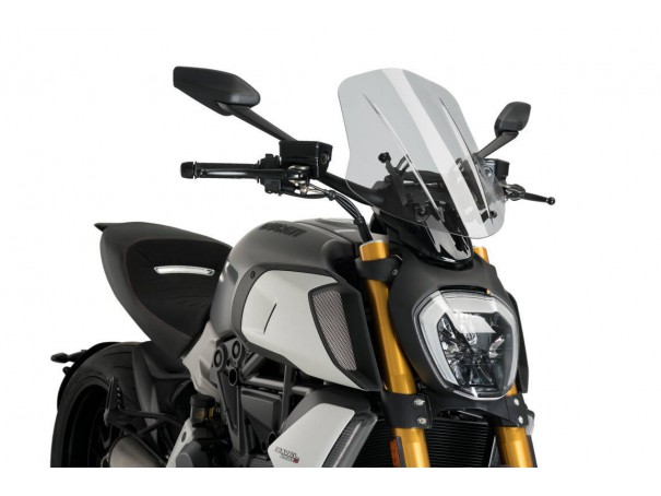 Owiewka PUIG do Ducati Diavel 1260 19-24 (Touring) | PUIG.pl