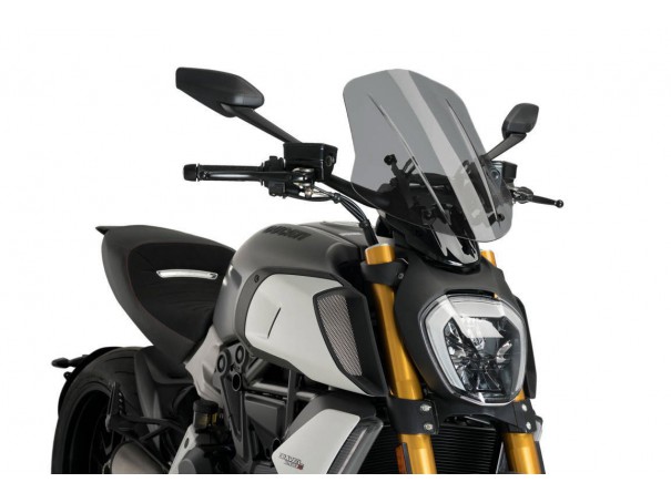 Owiewka PUIG do Ducati Diavel 1260 19-24 (Touring) | PUIG.pl