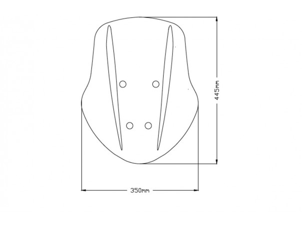 Owiewka PUIG do Ducati Diavel 1260 19-24 (Touring) | PUIG.pl