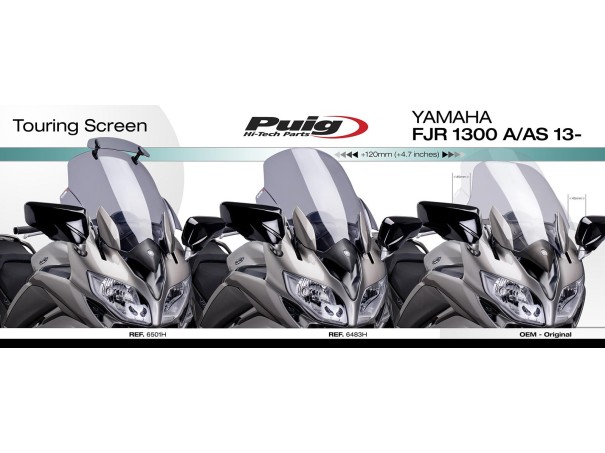 Szyba turystyczna PUIG do Yamaha FJR1300 13-20 | PUIG.pl