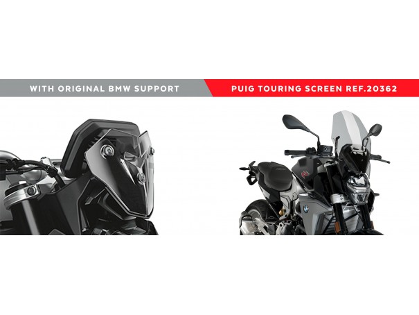 Owiewka PUIG do BMW F900R 20-24 (do org. wspornika szyby BMW) | PUIG.pl