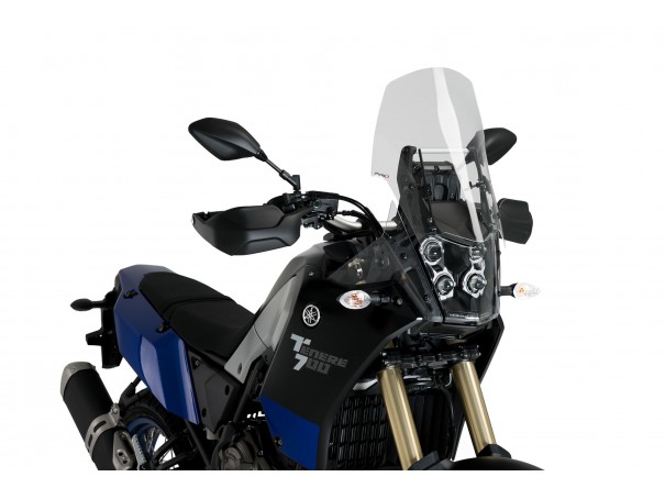 Regulowany wspornik szyby PUIG M.E.M. do Yamaha Tenere 700 19-24 | PUIG.pl
