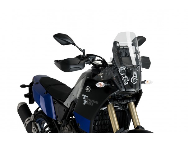 Regulowany wspornik szyby PUIG M.E.M. do Yamaha Tenere 700 19-24 | PUIG.pl