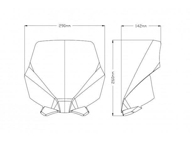Owiewka PUIG do Ducati Monster 797 / 821 / 1200 14-20 | PUIG.pl