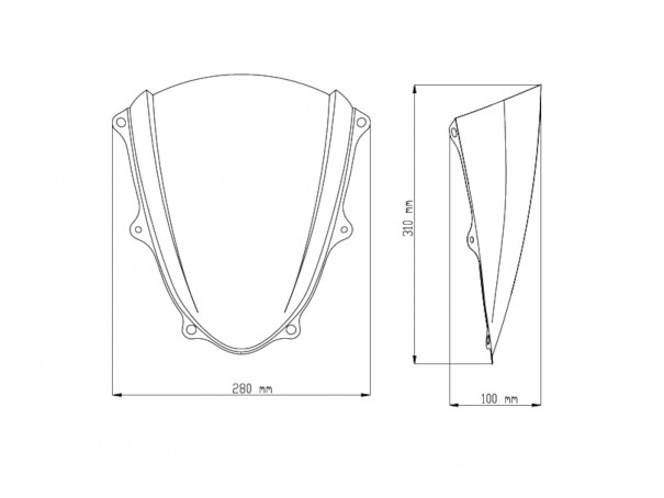 Szyba sportowa PUIG do Suzuki GSX-R1000 / R 17-21 | PUIG.pl