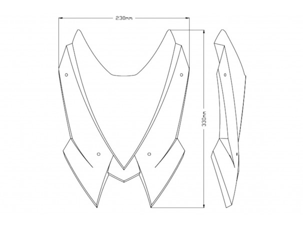 Owiewka PUIG do Kawasaki Z H2 / SE 20-26 | PUIG.pl