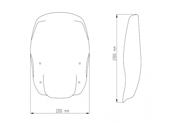 Owiewka PUIG do Harley-Davidson Sportster 883 / 1200 | PUIG.pl