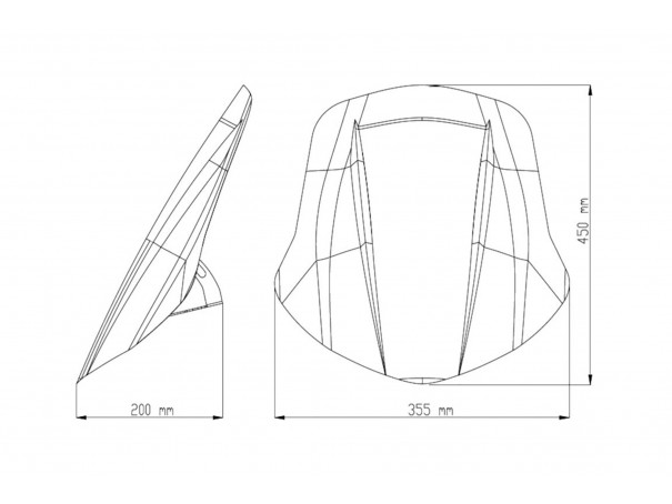 Owiewka PUIG do Ducati X-Diavel 16-23 (Touring) | PUIG.pl