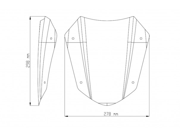Owiewka PUIG do Ducati X-Diavel 16-23 (Sport) | PUIG.pl