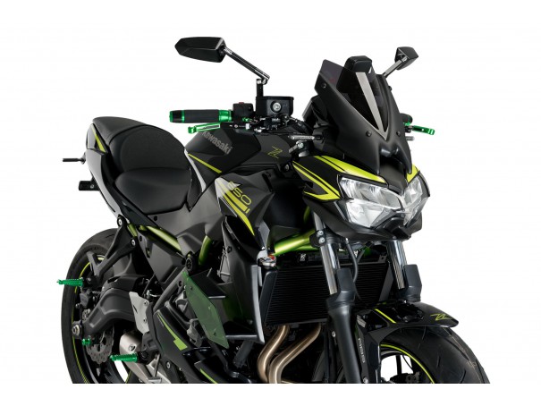 Boczne spoilery dociskowe do Kawasaki Z650 20-24 | PUIG.pl