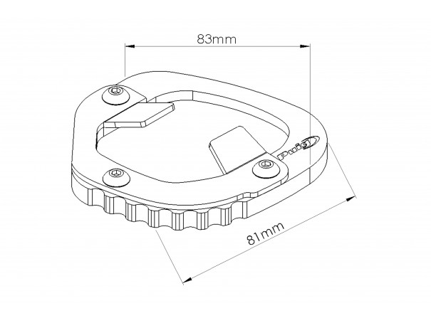 Poszerzenie stopki bocznej PUIG do Yamaha Tenere 700 19-26 | PUIG.pl