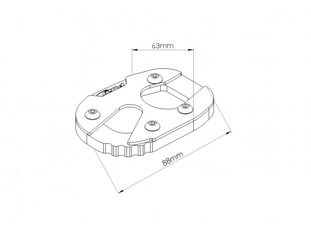 Poszerzenie stopki bocznej PUIG do Yamaha MT-09 13-20 | PUIG.pl