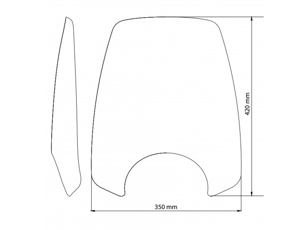 Owiewka PUIG do Honda CMX1100 Rebel 21-26 (Touring) | PUIG.pl