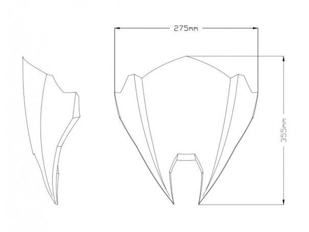 Owiewka PUIG do Triumph Speed Triple 1200 RS 21-24 | PUIG.pl