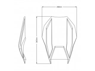 Szyba sportowa PUIG do... 2