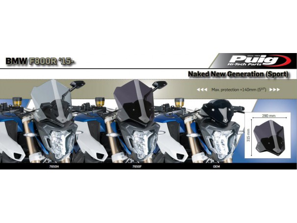 Owiewka PUIG do BMW F800R 15-19 (Sport) | PUIG.pl