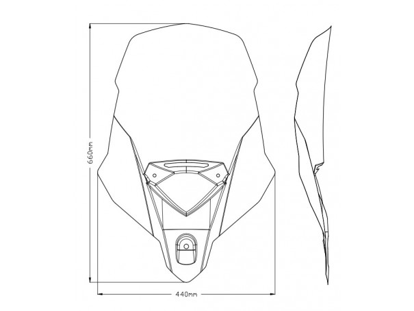 Szyba turystyczna PUIG do Triumph Tiger Sport 660 22-25 | PUIG.pl
