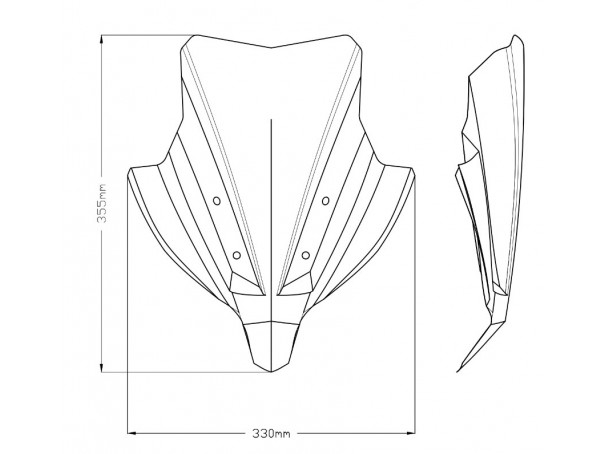 Owiewka PUIG do Yamaha MT-10 22-26 (Sport) | PUIG.pl