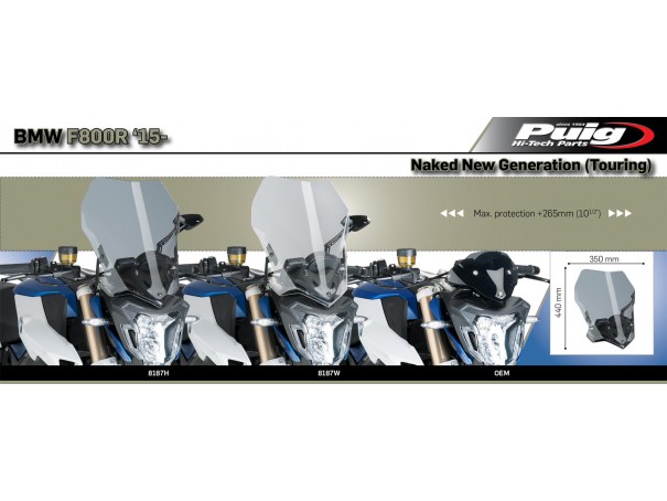 Owiewka PUIG do BMW F800R 15-19 (Touring) | PUIG.pl