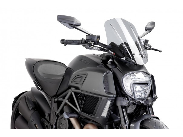 Owiewka PUIG do Ducati Diavel 14-16 (Touring) | PUIG.pl
