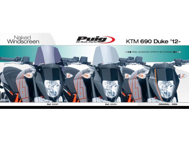 Owiewka PUIG do KTM 690 Duke 12-20 | PUIG.pl