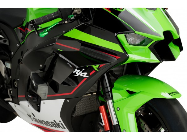 Boczne spoilery dociskowe do Kawasaki ZX-10R 21-25 (Race) | PUIG.pl