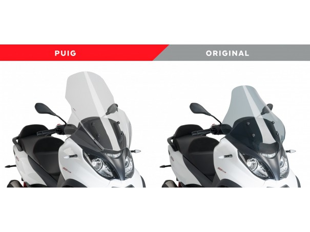 Szyba PUIG V-Tech do Piaggio MP3 350 19-21 / 500 17-22 | PUIG.pl