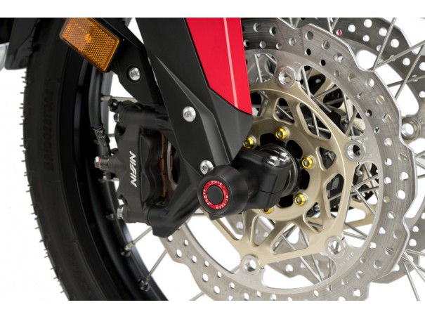 Protektory osi koła PUIG do Honda CRF1100L Africa Twin 20-25 (przód) | PUIG.pl