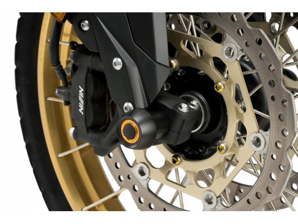 Protektory osi koła PUIG do Honda CRF1100L Africa Twin 20-25 (przód) | PUIG.pl