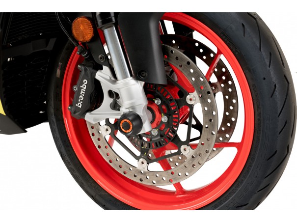 Protektory osi koła PUIG do Aprilia RS 660 / Tuono 660 21-26 (przód) | PUIG.pl